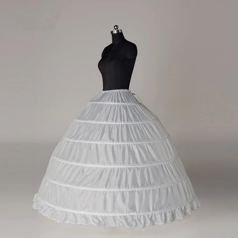 Six Steel Tutu Skirt Wedding Dress Crinoline Costume Pannier CODE: KAR593