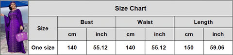 Plus Size Dashiki Diamond Beads African Clothes Abaya Dubai Muslim Dress CODE: KAR669