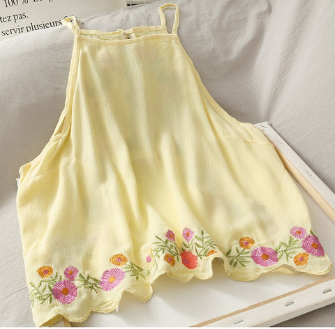 Short Camisole + High Waist Shorts Two-Piece Set CODE: KAR724