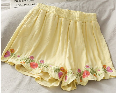 Short Camisole + High Waist Shorts Two-Piece Set CODE: KAR724