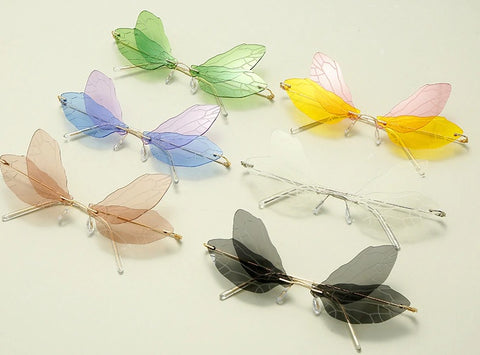 Butterfly Rimless Sunglasses Women CODE: KAR733