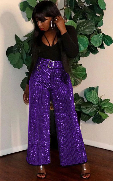 Sparkle Bling Winter Pants Women Elegant CODE: KAR787