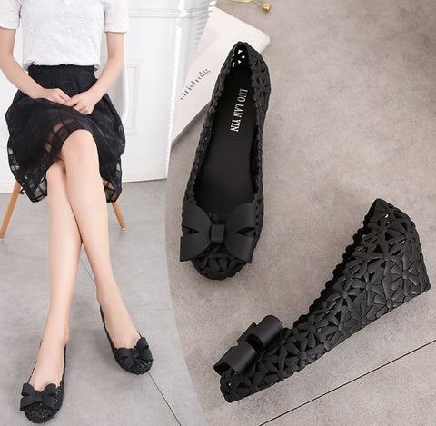 Rubber High Heel Butterfly Heel Knot Flower CODE: KAR811