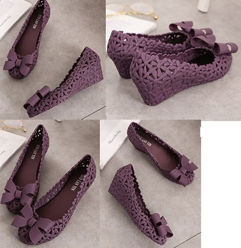 Rubber High Heel Butterfly Heel Knot Flower CODE: KAR811