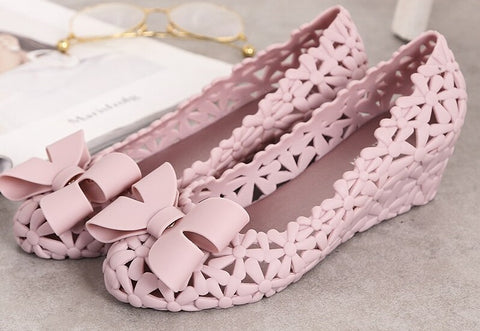 Rubber High Heel Butterfly Heel Knot Flower CODE: KAR811