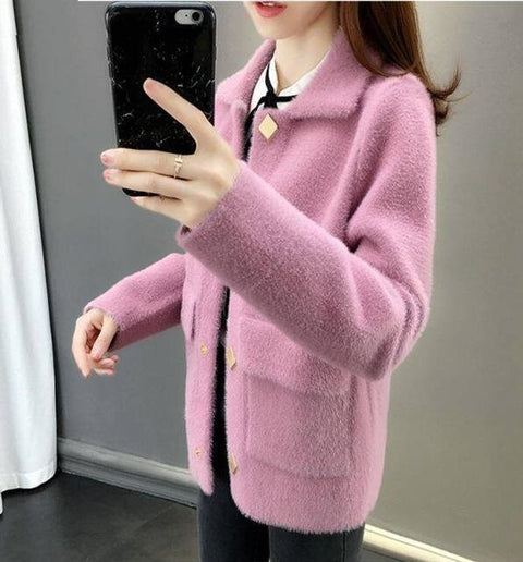 New Style Women Short Imitation Jacket CODE: KAR829