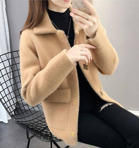 New Style Women Short Imitation Jacket CODE: KAR829