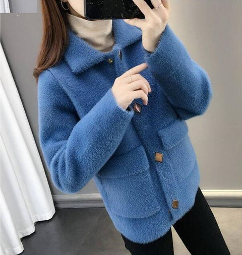 New Style Women Short Imitation Jacket CODE: KAR829