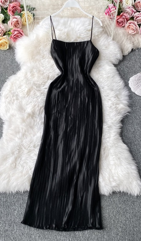 Elegant Slim Bodycon Long Maxi Basic Dress CODE: KAR832