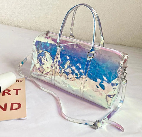 Handbag Laser Hologram Leather New Shoulder Bag CODE: KAR838