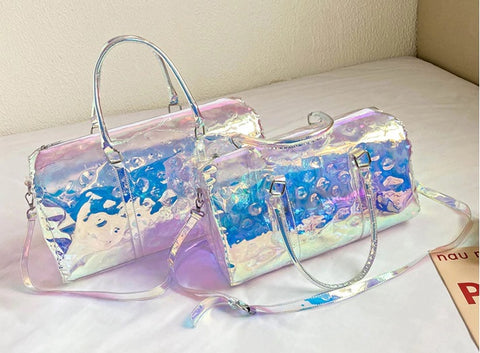 Handbag Laser Hologram Leather New Shoulder Bag CODE: KAR838