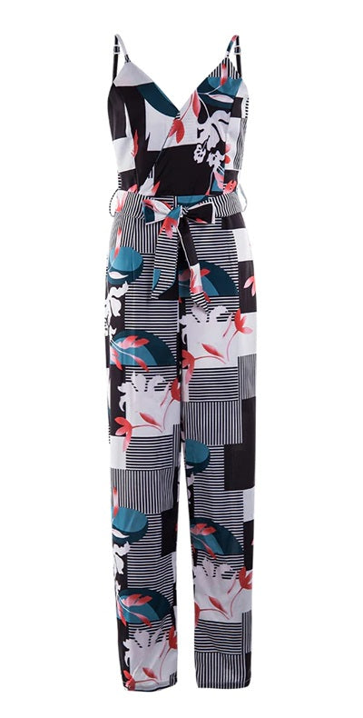 Romper Floral Casual Summer Jumpsuit Bodysuit Sleeveless CODE: KAR888