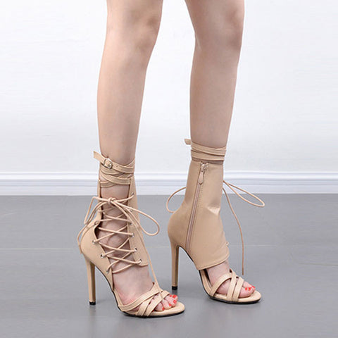 High heel Sexy Party Wear Black Sandals CODE: mon2127