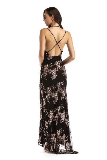 New Sexy Suspension Deep V-Neck Flip-Flop Dress CODE: mon720