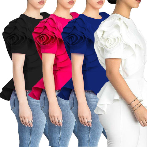 Ruffled Short Top CODE: mon947