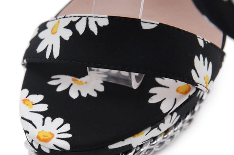 Sexy Print Party Luxury Supper High Heels Sandal CODE: KAR1094