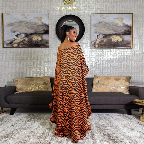 2 Piece Sets New Print Bazin Baggy Pants Rock Long Sleeve Famous Suit CODE: KAR1106