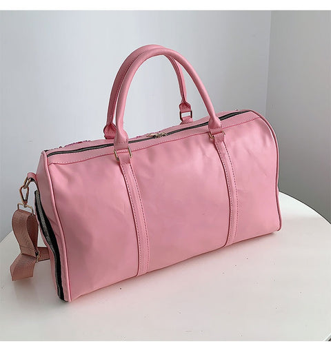 Tide Cool Badge Fashion Sequins Wet and Dry Separation Shoes Travel  Large Handbag CODE: KAR1126
