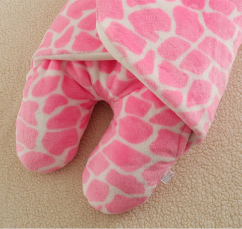 Nursery Wrap Swaddle Ultra-Soft Fluffy Fleece Newborn  Baby Sleeping Bag CODE: KAR1152