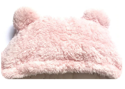 Cute Newborn Baby Blankets Plush Swaddle Wrap Ultra-Soft Fluffy Fleece Sleeping Bag CODE: KAR1151
