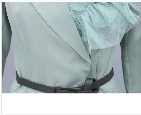 New Long Sleeve Blazer+Trouses  Two-Piece Set CODE: KAR1169