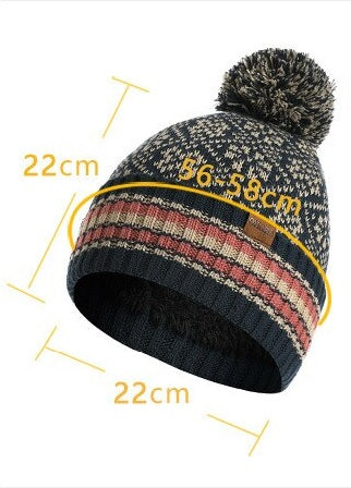 New fashion, winter suit for outdoor, warm and windproof, knitted, snowflake, 3-piece set CODE: KAR1247