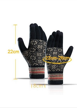 New fashion, winter suit for outdoor, warm and windproof, knitted, snowflake, 3-piece set CODE: KAR1247