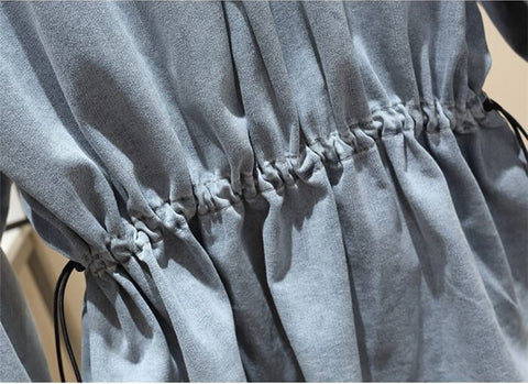 New Design Spring Autumn, Single Breasted, Denim Jacket CODE: KAR1273