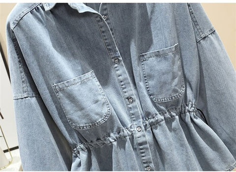 New Design Spring Autumn, Single Breasted, Denim Jacket CODE: KAR1273