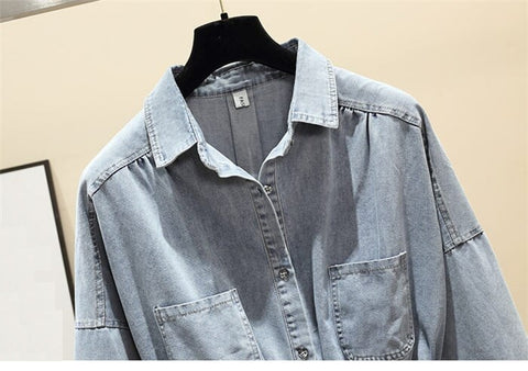 New Design Spring Autumn, Single Breasted, Denim Jacket CODE: KAR1273