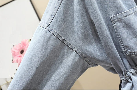 New Design Spring Autumn, Single Breasted, Denim Jacket CODE: KAR1273