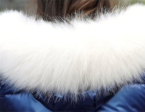 New  Winter Collection Long, Fur Collar, Shiny, Cotton Padded, Jacket CODE: KAR1312