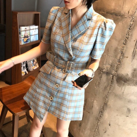 New Irregular Short Sleeve Skirt Elegant Dress CODE: KAR1361