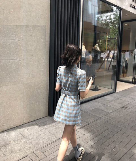 New Irregular Short Sleeve Skirt Elegant Dress CODE: KAR1361