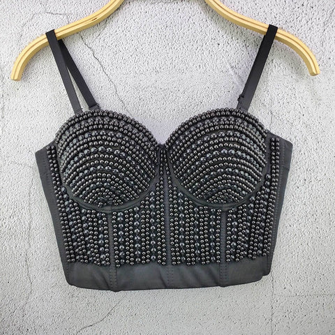 Bustier Rhinestone Push-Up Corset CODE: KAR1390