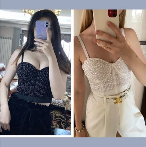 Bustier Rhinestone Push-Up Corset CODE: KAR1390