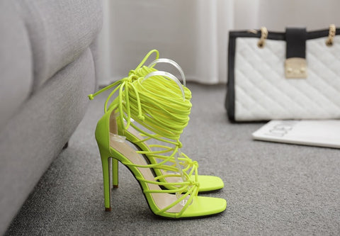 Sexy Thin High Heel Ankle Cross-Strap Sandals CODE: KAR1423