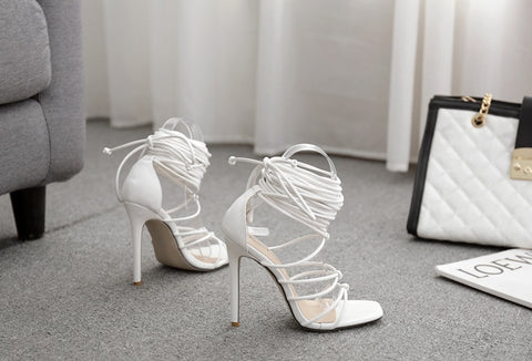 Sexy Thin High Heel Ankle Cross-Strap Sandals CODE: KAR1423