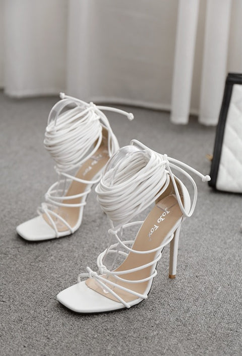 Sexy Thin High Heel Ankle Cross-Strap Sandals CODE: KAR1423