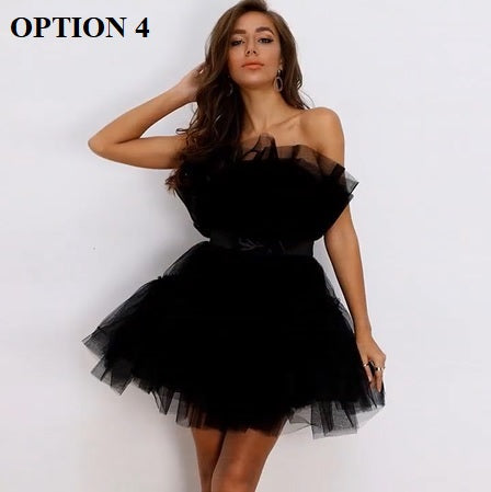 Sexy Elegant High Quality  Off Shoulder Bow-knot Mini Party Dress CODE: KAR1473