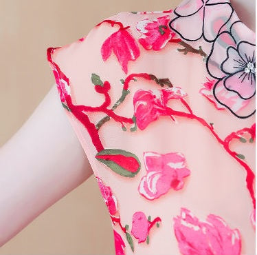 Summer fashion new sleeveless western casual Floral shirt CODE: KAR1590