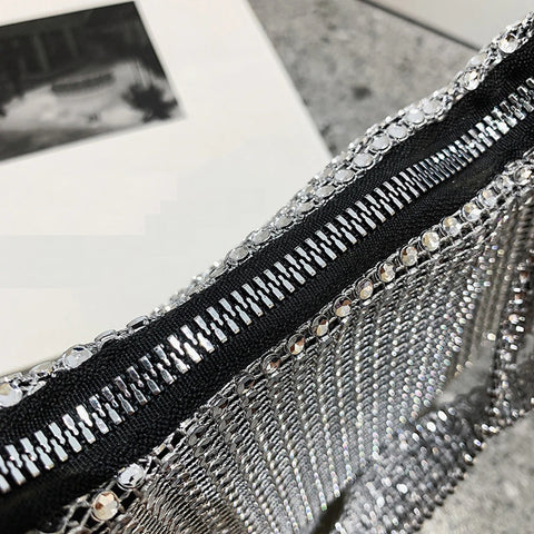 New Rhinestone Shiny Crystal Diamond Shoulder Bag CODE: KAR1691