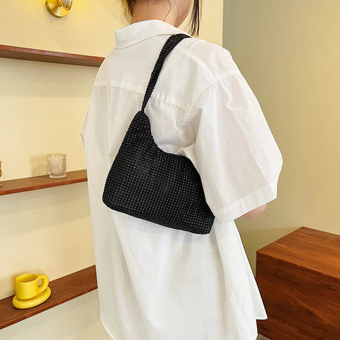 New Rhinestone Shiny Crystal Diamond Shoulder Bag CODE: KAR1691