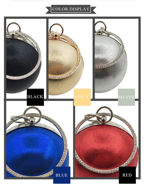 New Style Clutch Circle Fashion Ball Pattern Crossbody Bag CODE: KAR1692