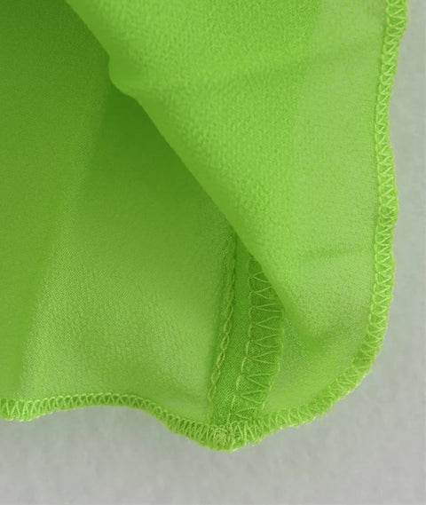 New V Neck Solid Pleated Smock Long Sleeve Casual Kimono Top CODE: KAR1751