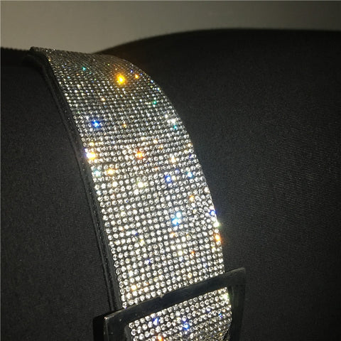 New Fashion Sparkly Rhinestone Adjustable Width Belt CODE: KAR1800