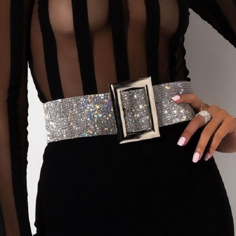 New Fashion Sparkly Rhinestone Adjustable Width Belt CODE: KAR1800
