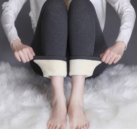 New Winter Slimming Tight Thick Warm Fleece Pants CODE: KAR1801