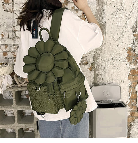 New Cute 3d Flowers Pretty Style Bag CODE: KAR1865