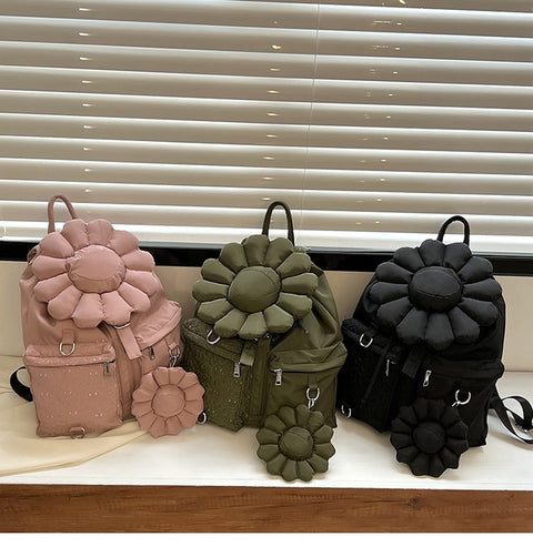 New Cute 3d Flowers Pretty Style Bag CODE: KAR1865